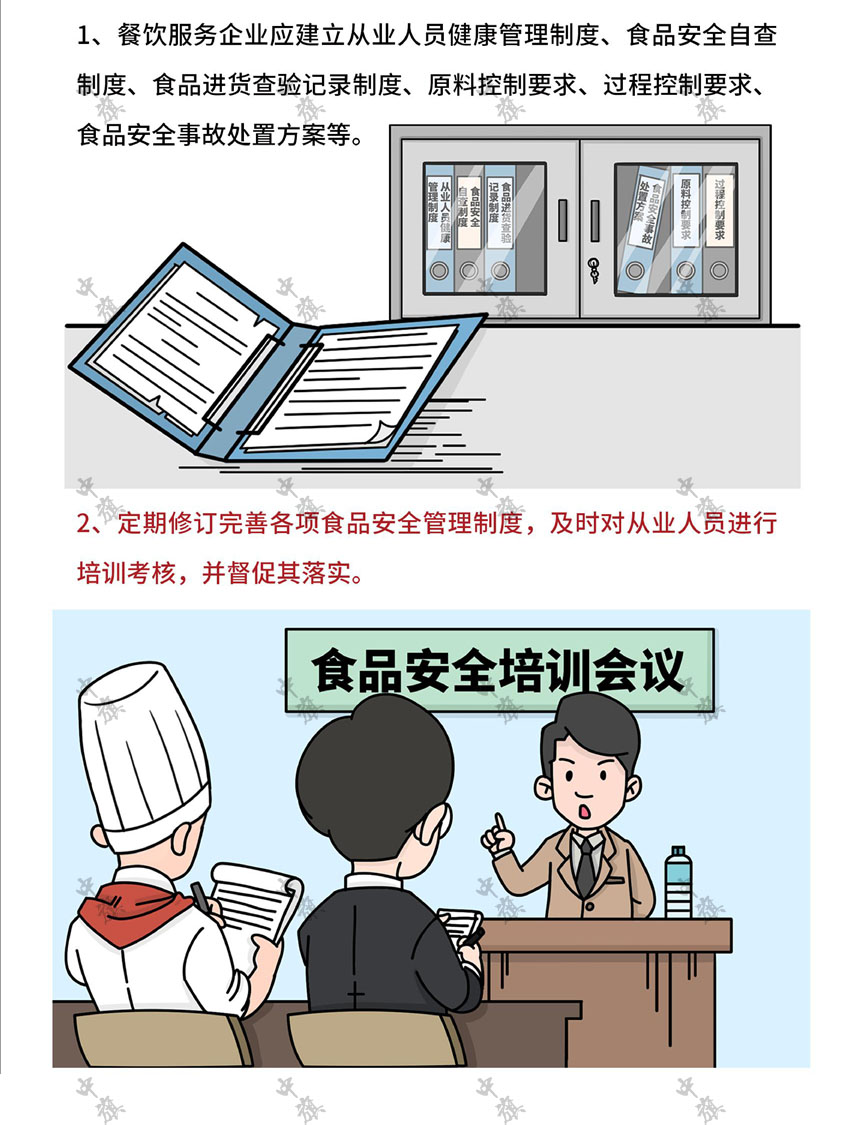 小旗餐館的食品安全培訓(xùn)會議